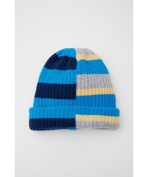 HeRIN.CYE ニット帽 ニットキャップ Randam border knit cap ボーダー