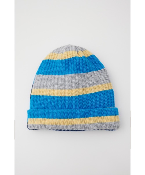 HeRIN.CYE ニット帽 ニットキャップ Randam border knit cap ボーダー