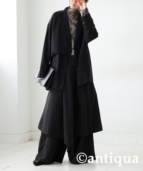 antiqua パンツ モードワイドパンツ レディース : ZOZOTOWN