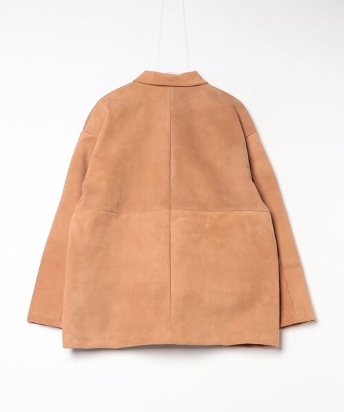 ブルゾン アウター beta post goat suede jacket メンズの画像