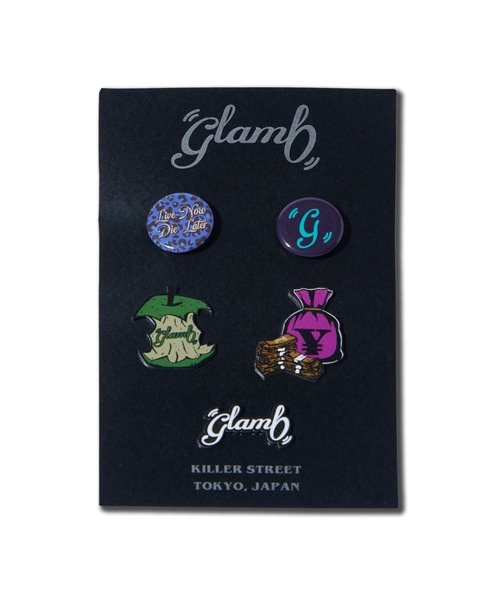 glamb（グラム） ネクタイピン GB Pins Set / ジーピーピンズセット
