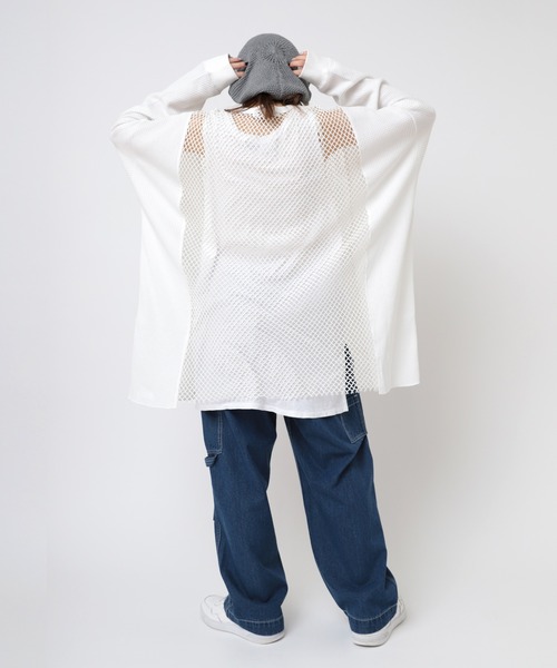 RNA tシャツ M2385 メッシュ＆ワッフルプルオーバー レディース