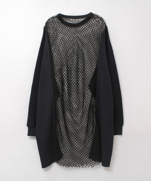 RNA（アールエヌエー） tシャツ M2385 メッシュ＆ワッフルプルオーバー
