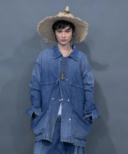 my beautiful landlet DENIM LONG COAT（26 Best Long denim