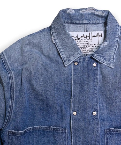 ジャケット・アウター my beautiful landlet / denim blouson 2023SS】my beautiful landlet 