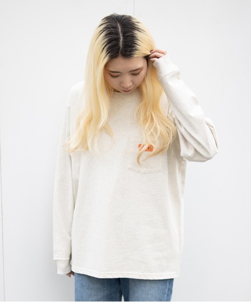 tシャツ POCKET LONG SLEEVE TEE メンズ レディース | UNIVERSAL OVERALL | 12