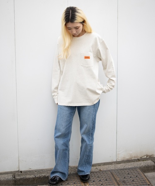 tシャツ POCKET LONG SLEEVE TEE メンズ レディース | UNIVERSAL OVERALL | 18