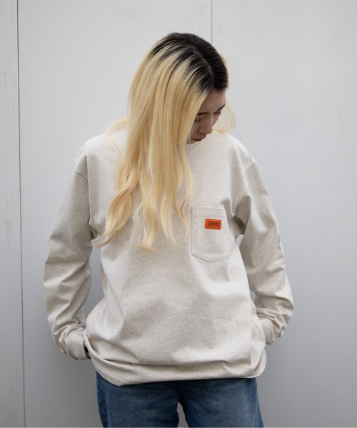 tシャツ POCKET LONG SLEEVE TEE メンズ レディース | UNIVERSAL OVERALL | 19