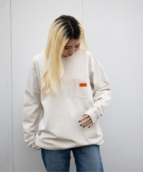 tシャツ POCKET LONG SLEEVE TEE メンズ レディース | UNIVERSAL OVERALL | 20
