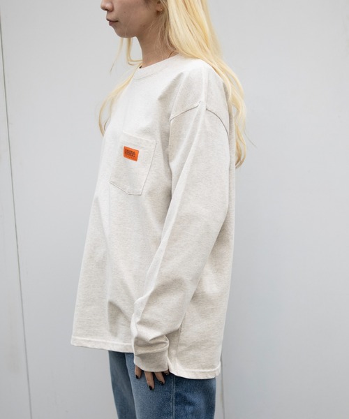 tシャツ POCKET LONG SLEEVE TEE メンズ レディース | UNIVERSAL OVERALL | 21
