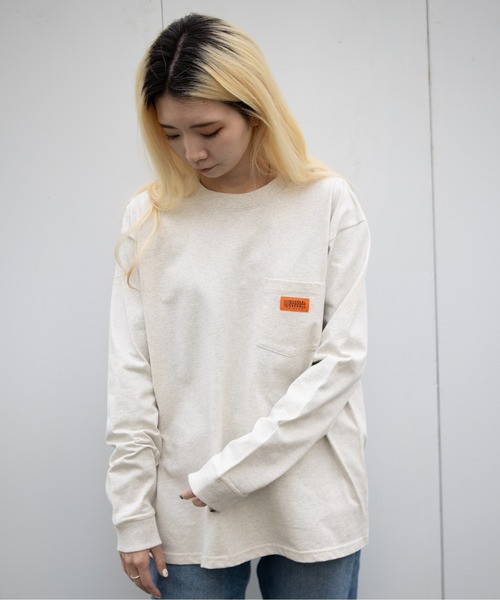 tシャツ POCKET LONG SLEEVE TEE メンズ レディース | UNIVERSAL OVERALL | 22
