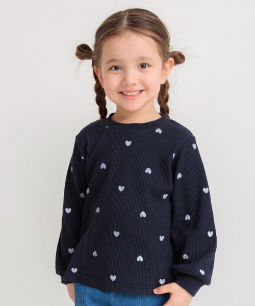 branshes（ブランシェス） tシャツ 「ブランシェスmini」ワッフル長袖T