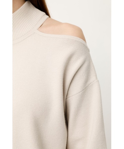 「SLY」 ニットワンピース FREE アイボリー レディース_画像3