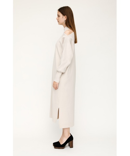 「SLY」 ニットワンピース FREE アイボリー レディース_画像8