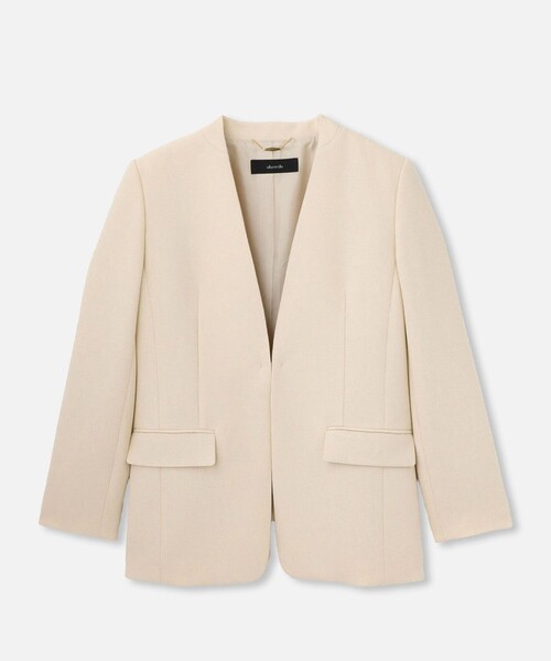 allureville（アルアバイル） ジャケット ノーカラージャケット マット