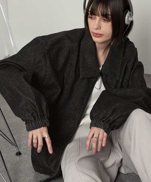 デニムジャケット gジャン 「Alfred Alex」ヴィンテージメイク