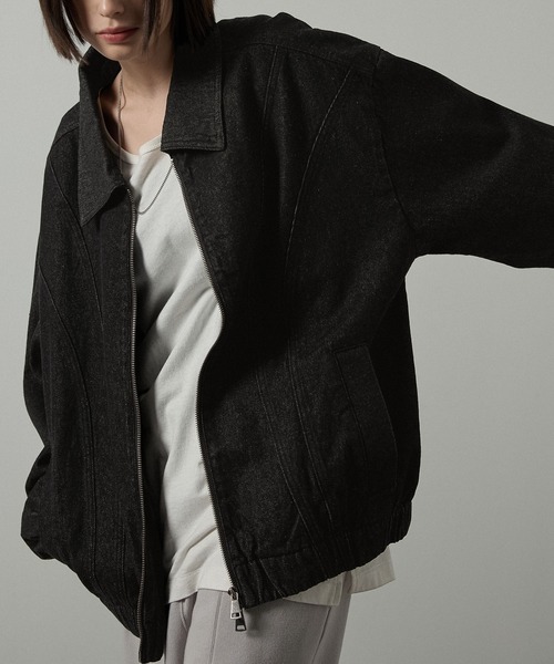 デニムジャケット gジャン 「Alfred Alex」ヴィンテージメイク