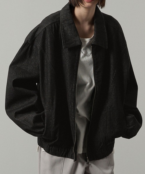 デニムジャケット gジャン 「Alfred Alex」ヴィンテージメイク