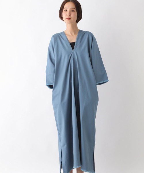 LEPSIM（レプシィム） ワンピース フリンジカフタンワンピース 290186