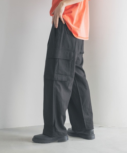 カーゴパンツ ノルマンディリネンカーゴパンツ　 249969 メンズ レディース | LOWRYS FARM | 16