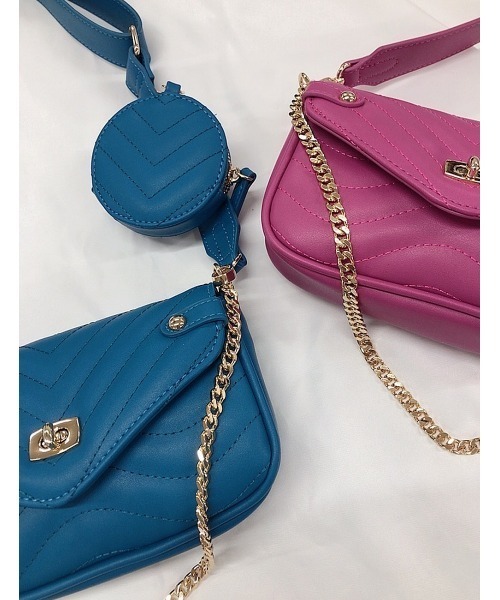 「MONICA」 2WAYバッグ FREE ブルー レディース_画像3