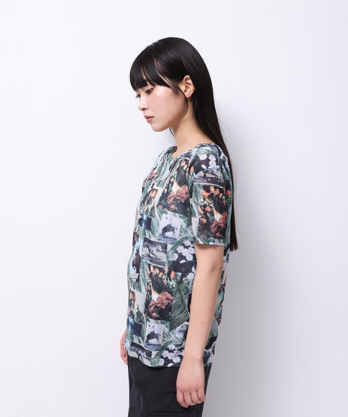 tシャツ HORSE” Yumi Matsushita シアートップス半袖 レディース メンズ tシャツ HORSE” Yumi Matsushita シアートップス半袖 レディース