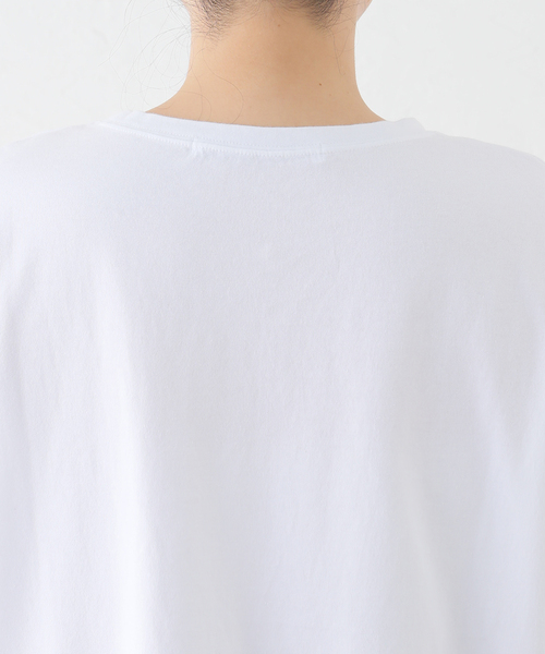 tシャツ 「追加」コットン天竺ラウンドヘム4 レディース FRAMeWORK tシャツ 「追加」コットン天竺ラウンドヘム4