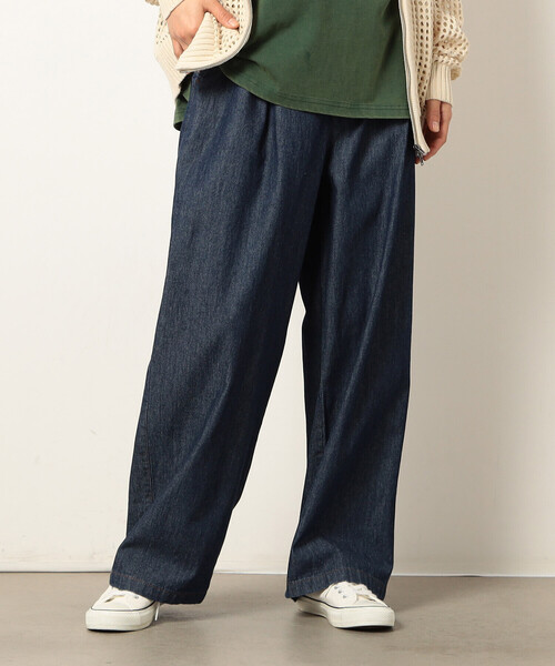 ※専用商品 カラータックデニムワイドパンツ ライトブルー Sサイズ JEANASIS｜カラータックデニムワイドパンツ | Rakuten Fashion