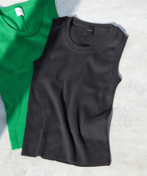 Spick &amp; Span - Spick &amp;span ノースリーブ 追加》ファインコットンノースリーブプルオーバー（Tシャツ