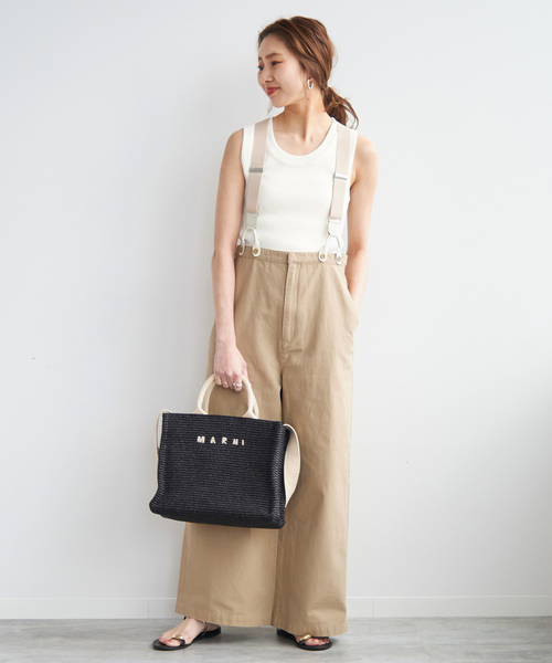 Spick &amp; Span - Spick &amp;span ノースリーブ 追加》ファインコットンノースリーブプルオーバー（Tシャツ
