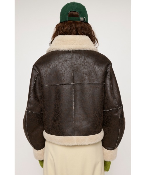 SLY（スライ） ジップアップブルゾン FREE ベージュ レディース