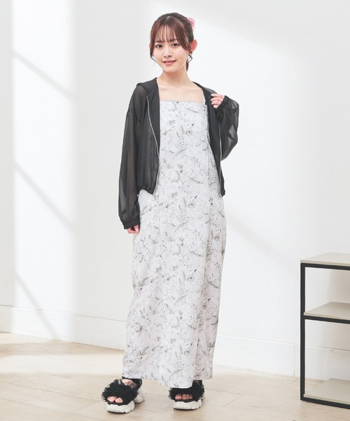 honeys セパレート浴衣 ３点セット（羽織り＋キャミワンピース＋兵児帯 浴衣セパレート 3点セット（羽織り＋キャミワンピース＋兵児帯