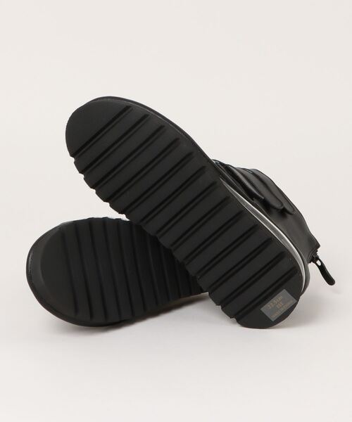 「ミライアルキ」 ショートブーツ 22.5cm ブラック レディース_画像3