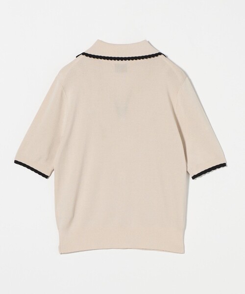 スカラップ セーラーカラー ショートスリーブニット UNITED ARROWS ニット セーター スカラップ セーラーカラー
