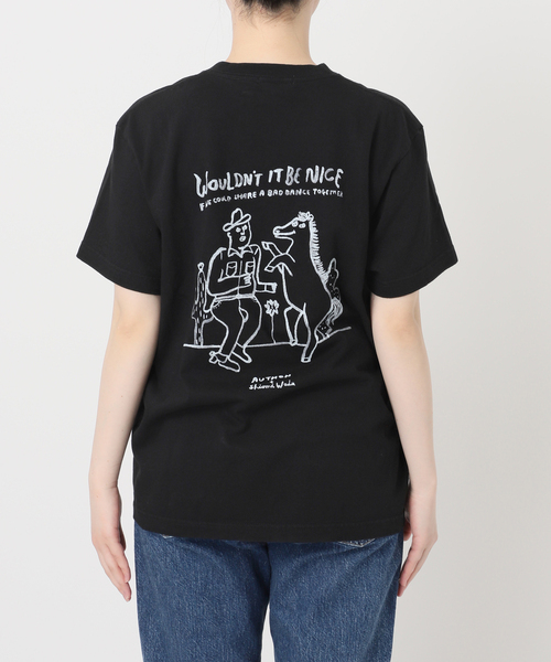 tシャツ AUTHEN / オーセン*Shiomi Wada NICE T-SHIRT レディース AUTHEN tシャツ / オーセン*Shiomi Wada NICE T-SHIRT