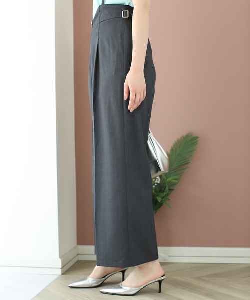 fifth パンツ 麻調サスペンダー付パンツ レディース : ZOZOTOWN