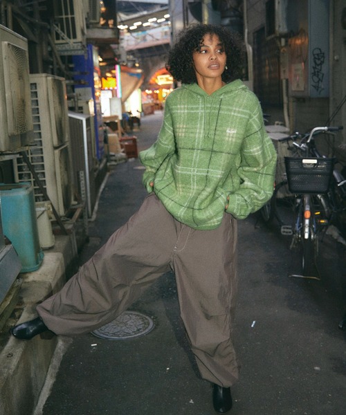 HUF（ハフ） 長袖ニット LARGE グリーン系その他 メンズ : ZOZOTOWN