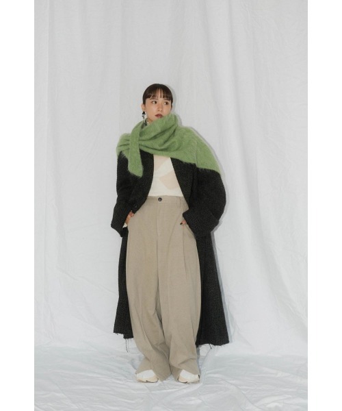 Knuth Marf パンツ front slit pants(unisex) レディース メンズ