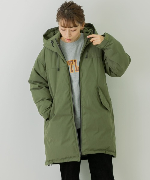 URBAN RESEARCH Sonny Label ダウンジャケット FREE カーキ レディース