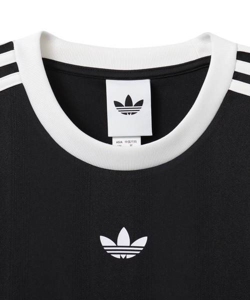 【関税・送料込み】adidas ジャカード ストライプ ジャージー adidas tシャツ ジャカード・ストライプ・ジャージー JCQUARD