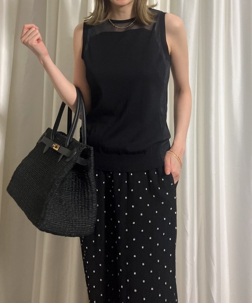 COTTO かごバッグ BLACK アバカトート COTTO かごバッグ BLACK アバカトート