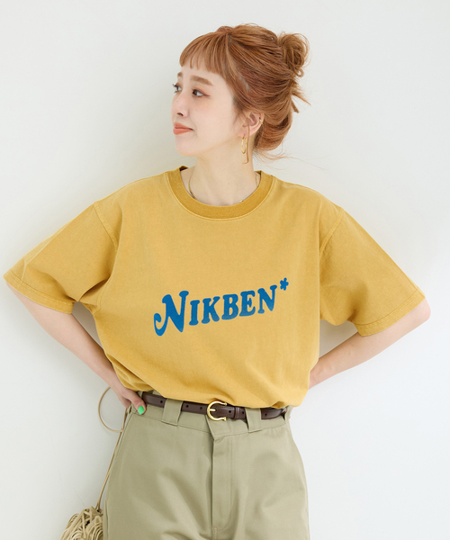 tシャツ NIKBEN / ニックベン 別注 NIKBEN ロゴTEE レディース Nikben tシャツ NIKBEN / ニックベン 別注 ロゴTEE レディース