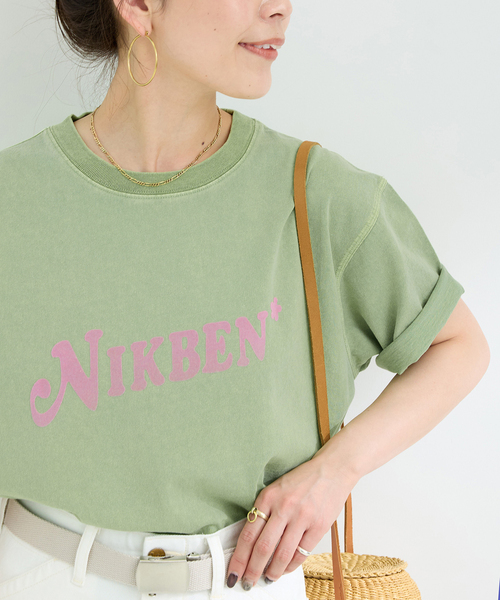 tシャツ NIKBEN / ニックベン 別注 NIKBEN ロゴTEE レディース