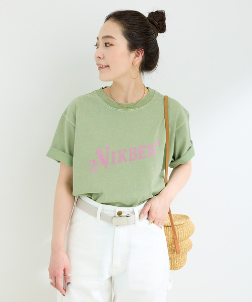 Nikben tシャツ NIKBEN / ニックベン 別注 ロゴTEE レディース