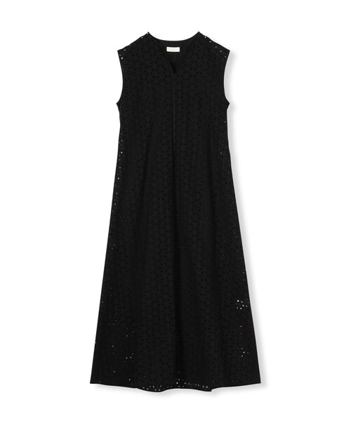 Ballsey ワンピース サークルエンブロイダリー ロングワンピース