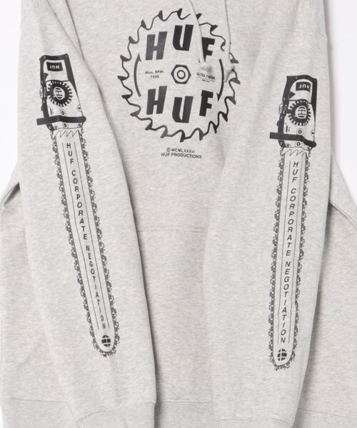 HUF（ハフ） パーカー 「HUF」BUZZKILL P/O HOODIE PF00619 メンズ