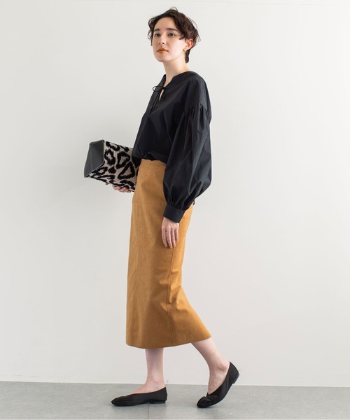 「GALLARDAGALANTE」 タイトスカート 1 ベージュ レディース_画像9