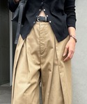 ワイドパンツ チノパン 「新サイズ追加」チノツ...の詳細画像3