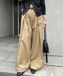 ワイドパンツ チノパン 「新サイズ追加」チノツ...の詳細画像2