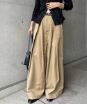 ワイドパンツ チノパン 「新サイズ追加」チノツ...の詳細画像5